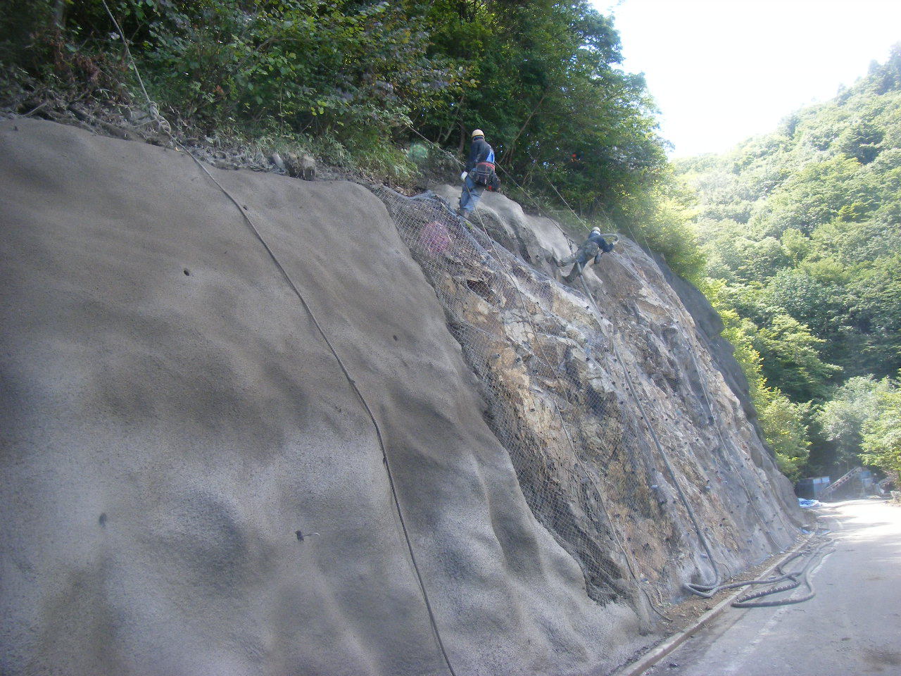水口建設、中美濃林道棚村
