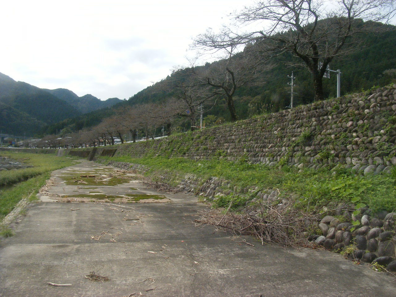 水口建設、大矢河川棚村